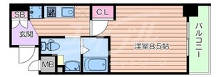 ファーストフィオーレ京橋イーストの物件間取画像